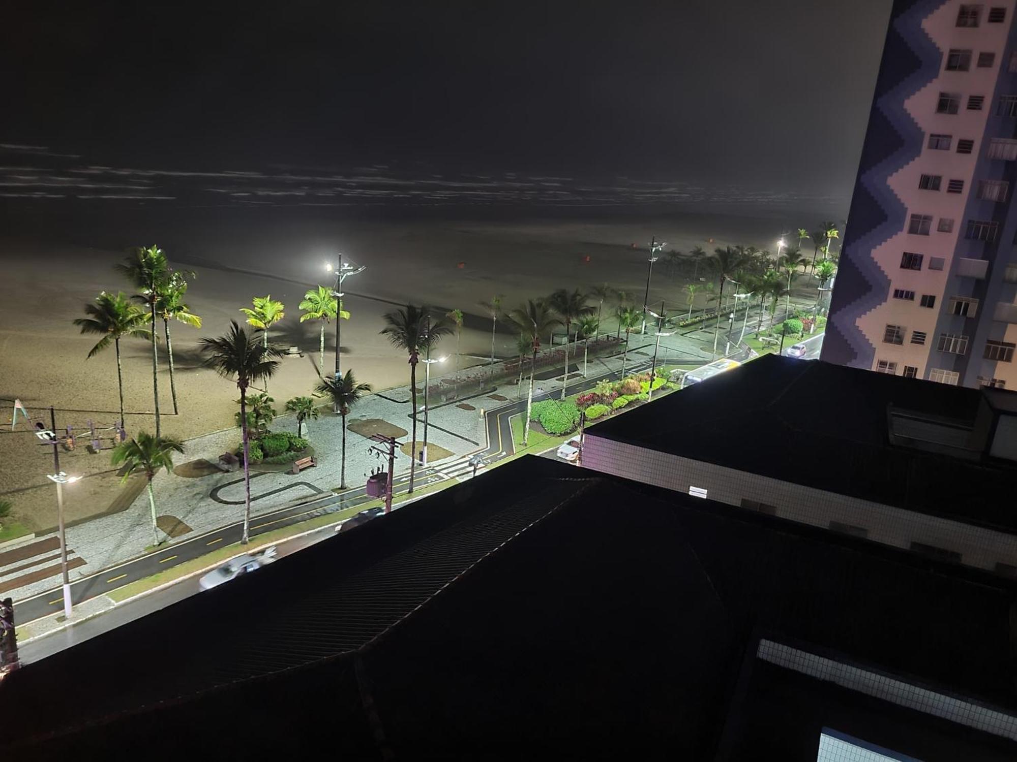 Apartamento Pe Na Areia Praia Grande  Kültér fotó