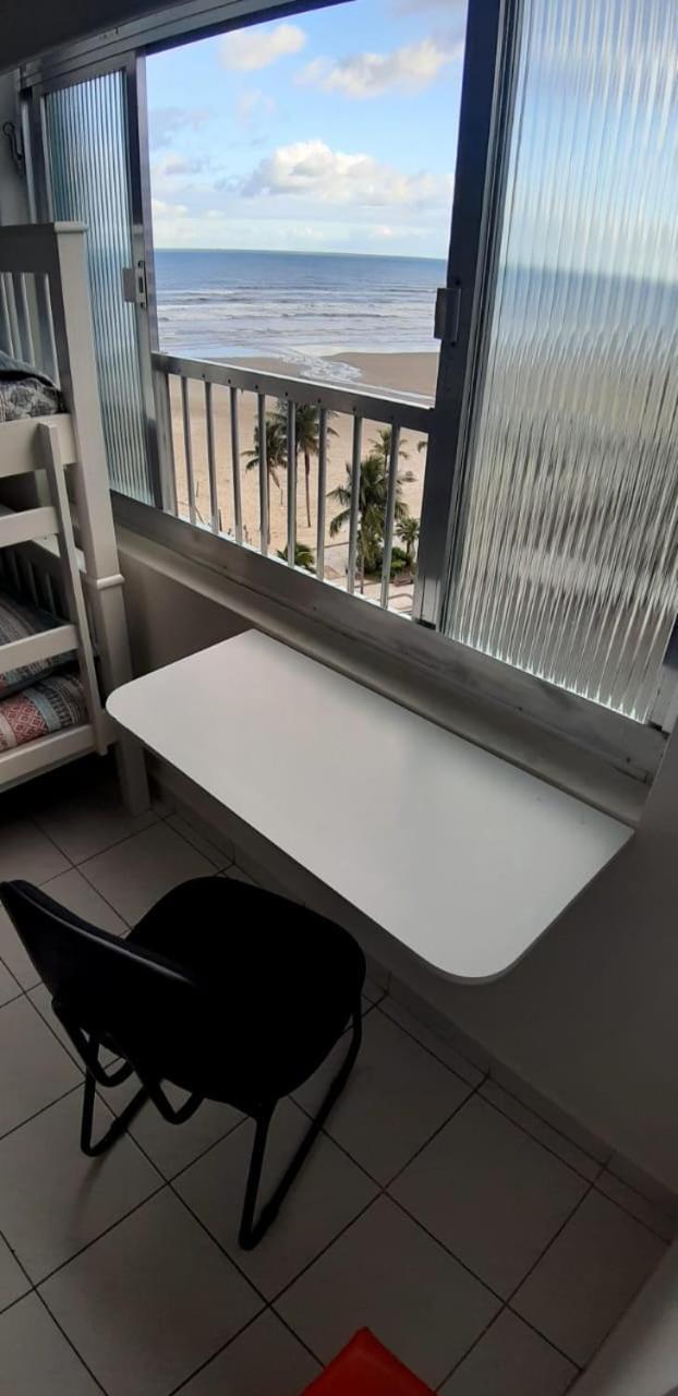 Apartamento Pe Na Areia Praia Grande  Kültér fotó